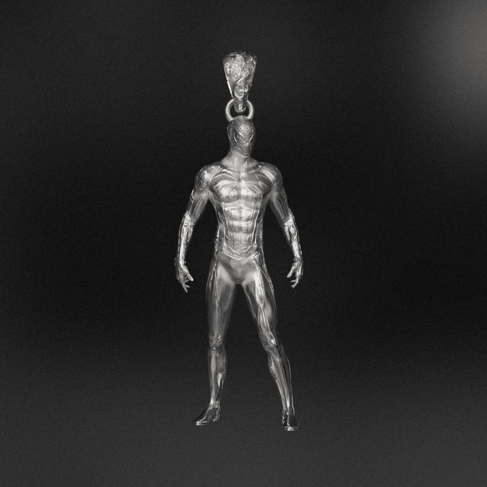 Standing Spider-Man Pendant